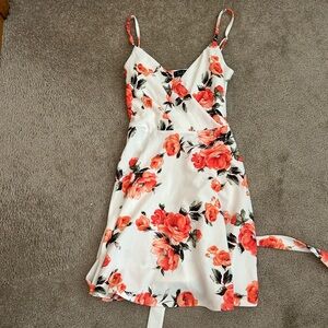 Floral Print Women's Dress